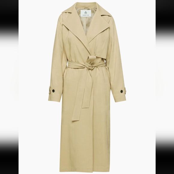 Babaton Size L Cultivate Trench Coat - Picture 7 of 9